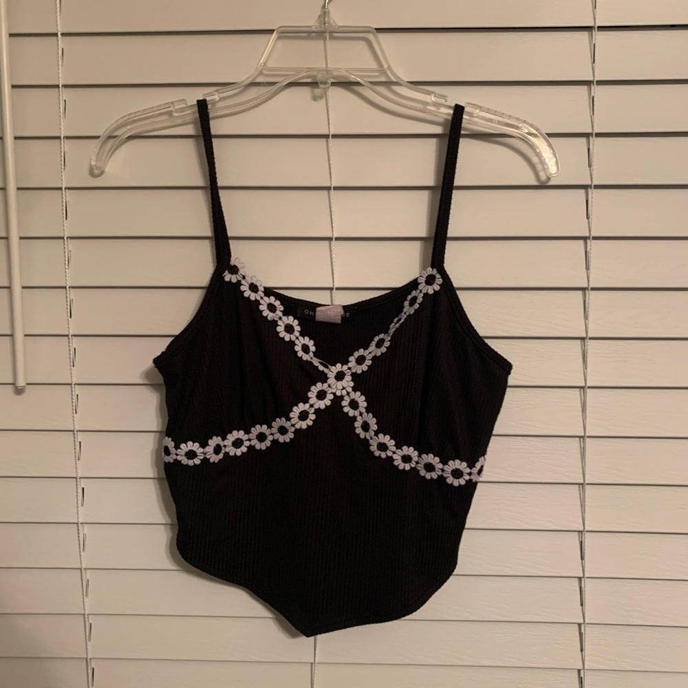 Flower tank top